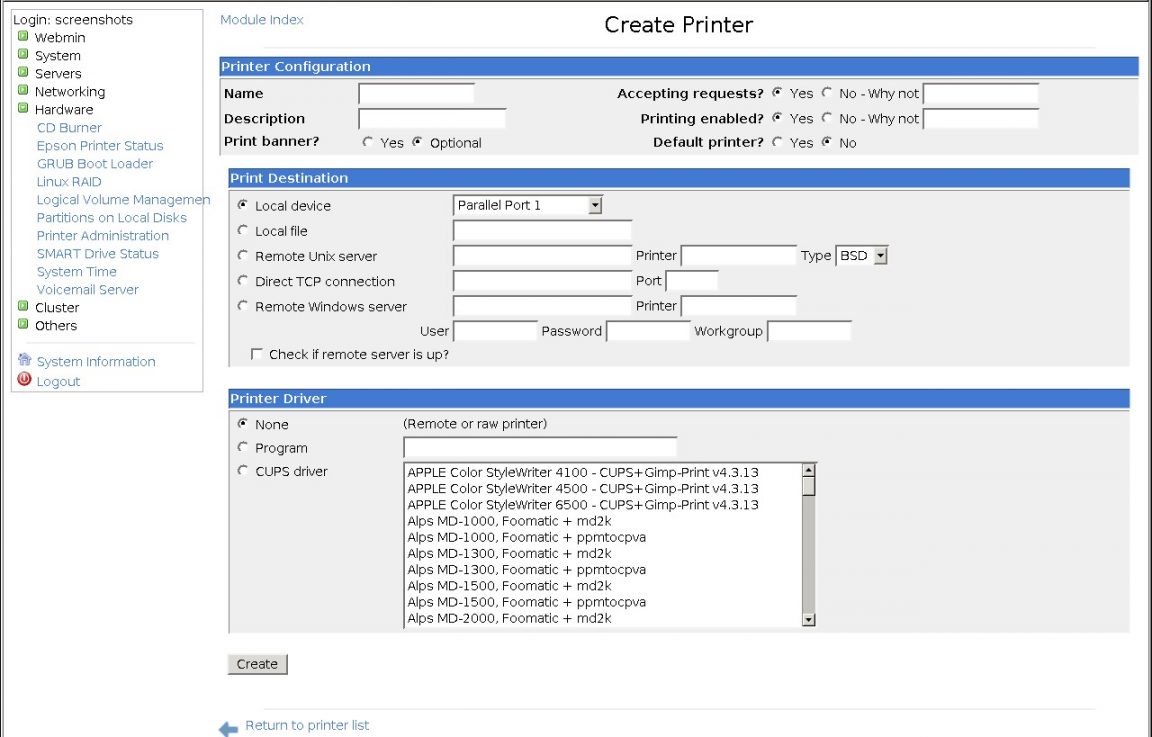 webmin alternative webmin alternative