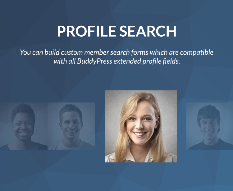 recherche de profil buddypress