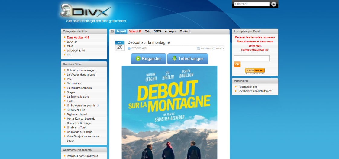 Liste : Top 10 Meilleurs Sites comme 9divix pour télécharger des Films DL