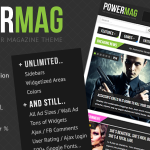 BuddyPress Thème : PowerMag: le magazine le plus musclé /