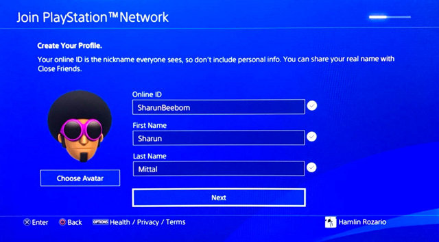 Can I change my Playstation name?