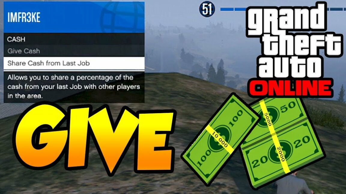 Can I give my friend money in GTA 5 Online?