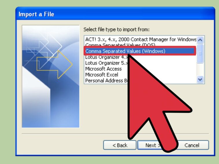 Can I open VCF file in Excel?
