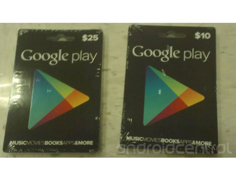 C'est quoi une carte Google Play ?