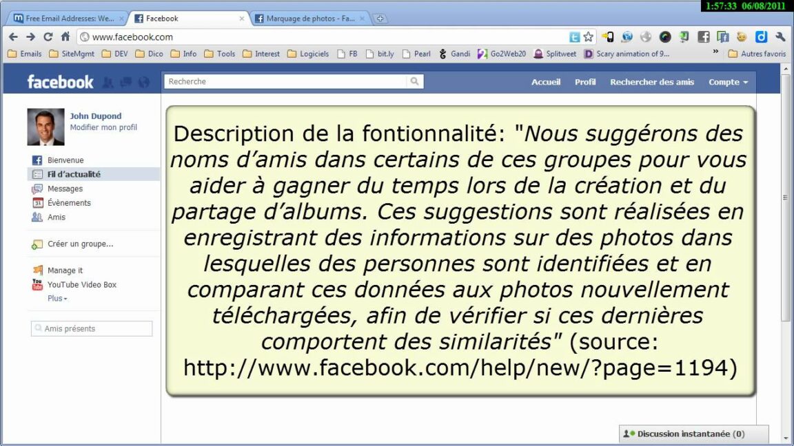 C'est quoi une nouvelle suggestion d'ami sur Facebook ?