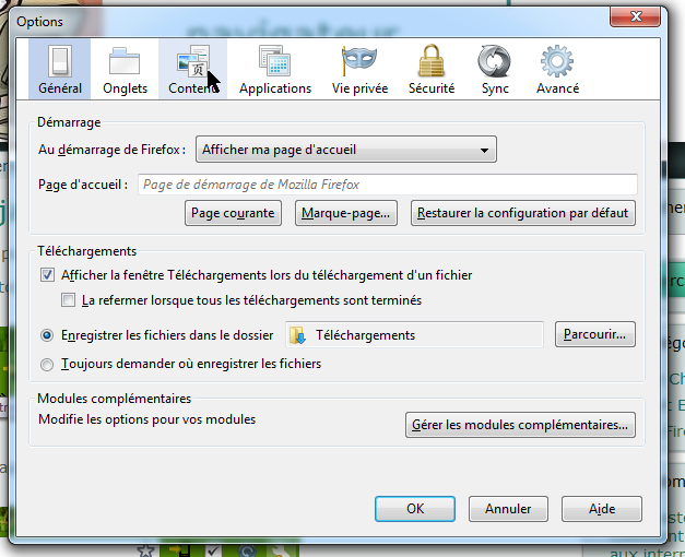 Comment activer JavaScript dans Mozilla Firefox ?