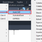 Comment afficher barre d'outils AutoCAD ?