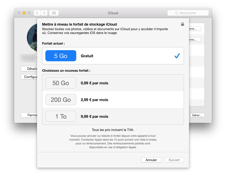 Comment augmenter le stockage iCloud gratuitement ?