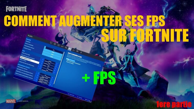 Comment avoir plus de FPS fortnite PS4 ?