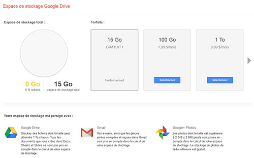 Comment avoir plus d'espace sur Google Drive ?