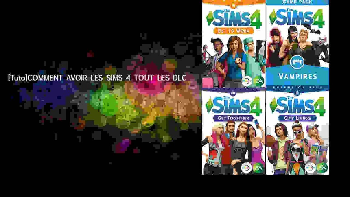 Comment avoir tout les pack Sims 4 gratuitement ?