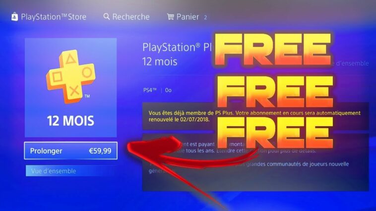 Comment avoir un abonnement PSN gratuit ?