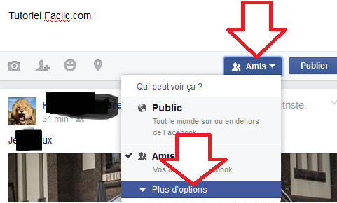 Comment bloquer partage publication Facebook ?
