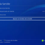 Comment changer de chef de famille sur PS4 ?