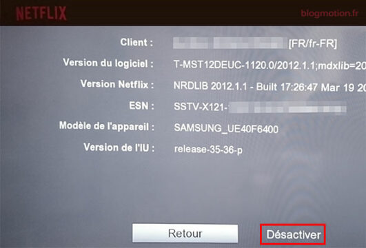 Comment changer de compte Netflix TV Samsung