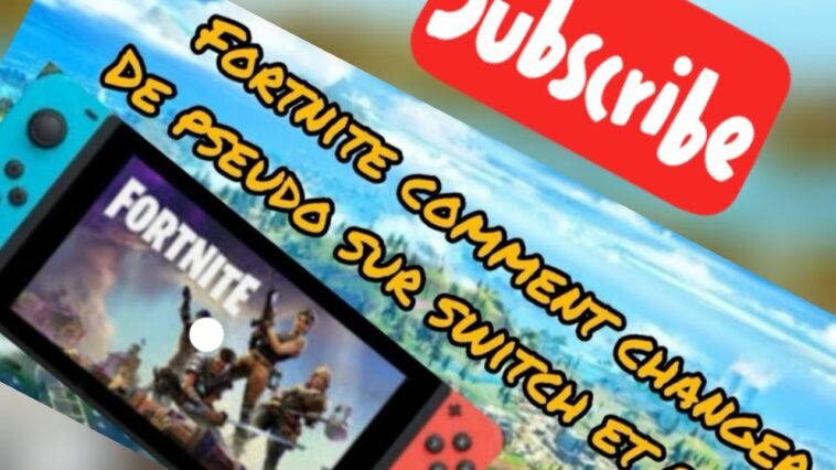 Comment changer de pseudo sur Nintendo switch ?