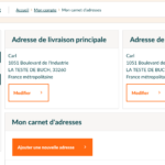 Comment changer l'adresse de livraison d'UPS ?