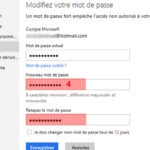 Comment changer le mot de passe de Hotmail ?