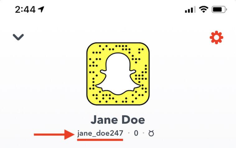 Comment changer le nom d'utilisateur sur SNAP ?