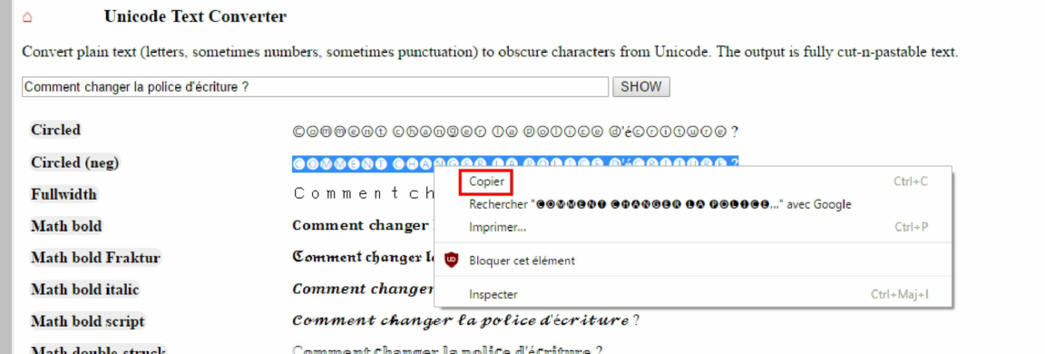Comment changer le style d'écriture sur Instagram ?