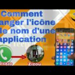 Comment changer l'icône d'une application ?