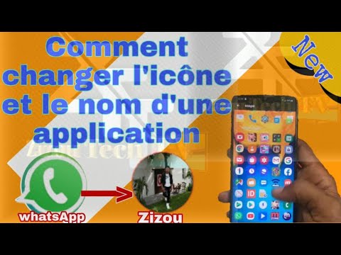 Comment changer l'icône d'une application ?