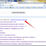 Comment chercher dans l'Historique de Google Chrome par date ?