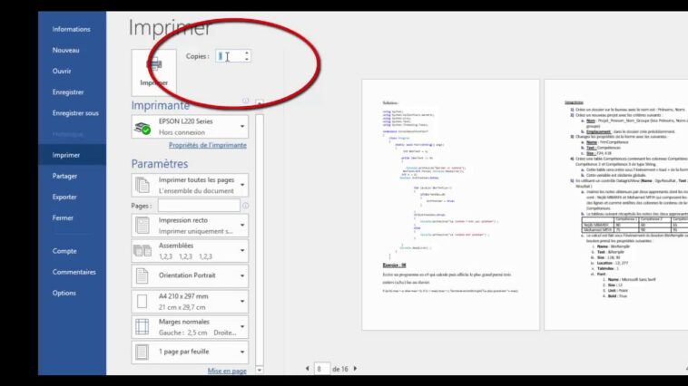 Comment choisir les pages à imprimer sur Mac ?