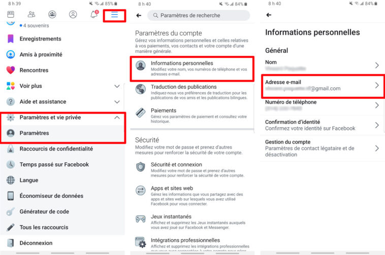 Comment confirmer son adresse email sur Facebook ?