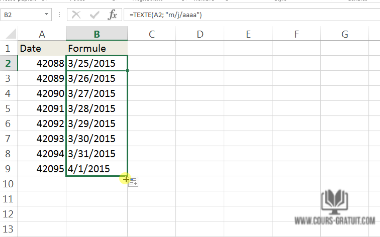 Comment convertir une cellule Excel en nombre ?