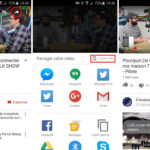 Comment copier l'URL d'une vidéo ?