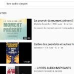 Comment copier un livre audio sur YouTube ?