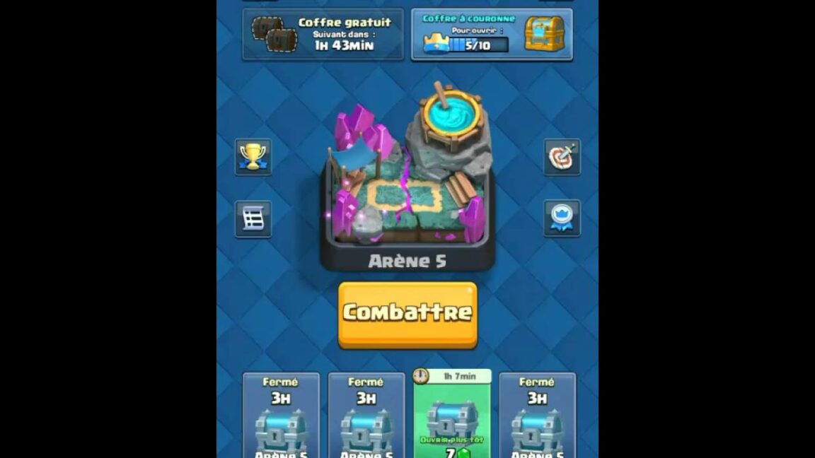 Comment créer un autre compte clash royale ?