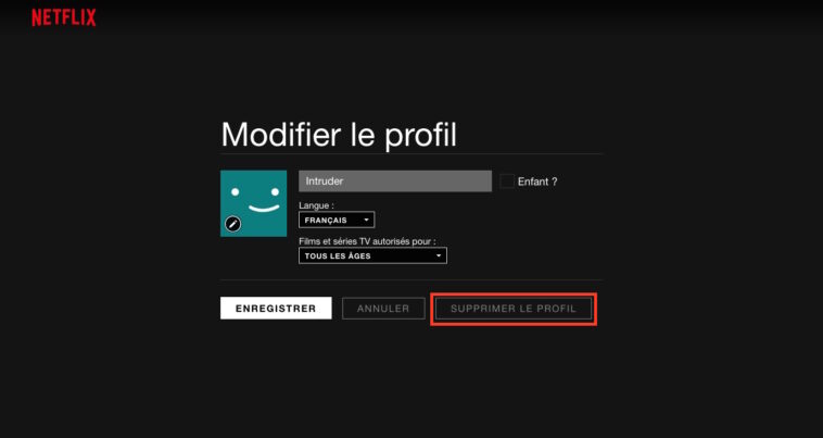 Comment deconnecter un profil Netflix ?