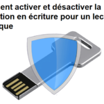 Comment désactiver la protection en écriture d'un disque ?