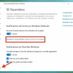 Comment desactiver protection antivirus Windows ?