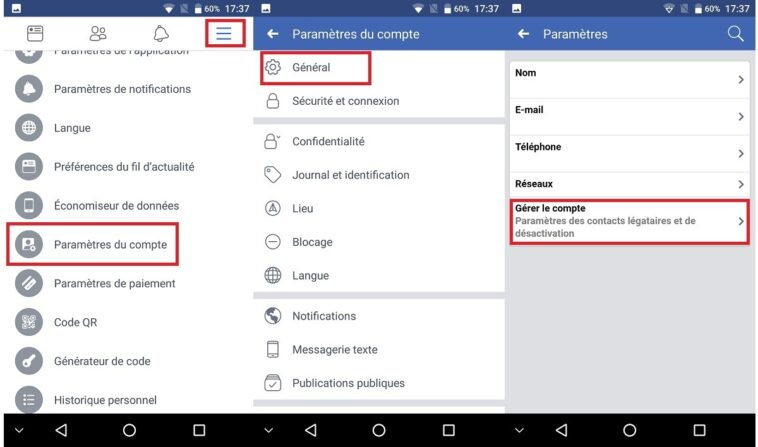 Comment désactiver son compte Facebook sur Android ?