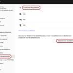 Comment désactiver un compte PlayStation Network ?