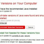 Comment désinstaller les anciennes versions de Java ?