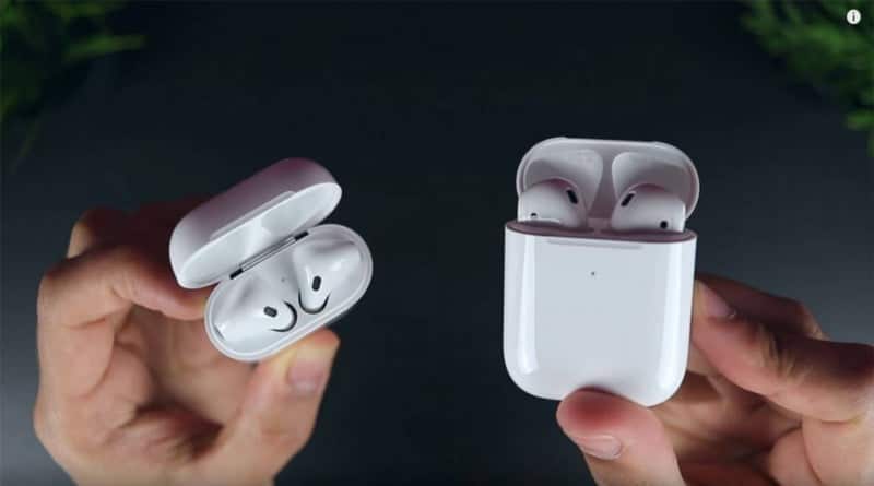 Comment différencier les AirPods 1 et 2 ?