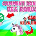 Comment donner Robux ?