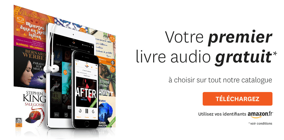 Comment écouter un livre audio sur audible ?