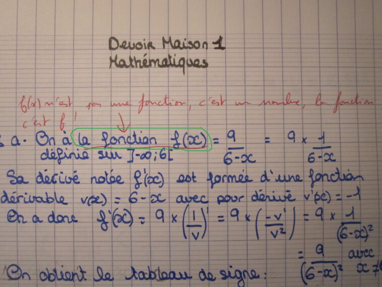 Comment écrire des coordonnées en maths ?