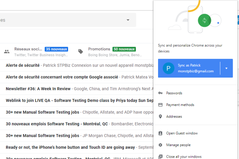 comment supprimer mon compte google d'un autre appareil