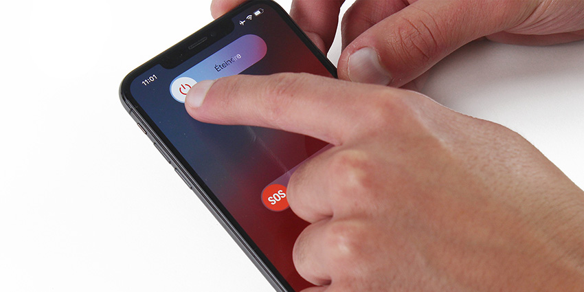 Comment eteindre un iPhone qui à planter ?