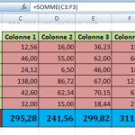 Comment étendre une formule sous Excel ?