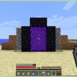 Comment faire le portail du Nether en mode survie ?