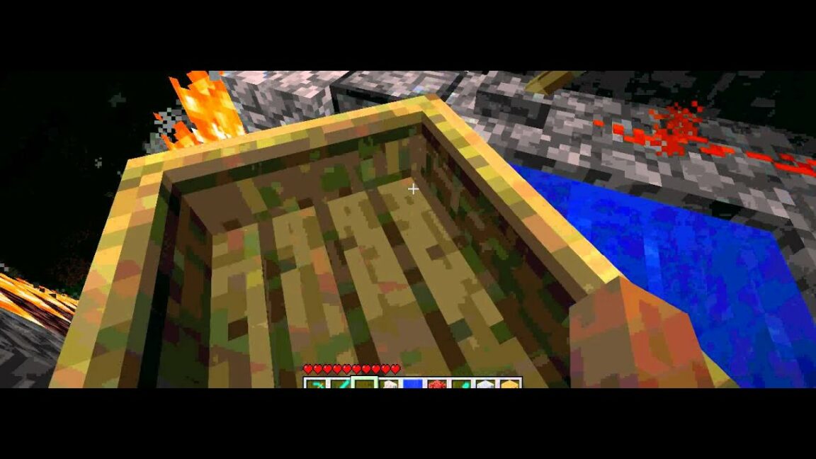 Comment faire monter un bateau Minecraft ?