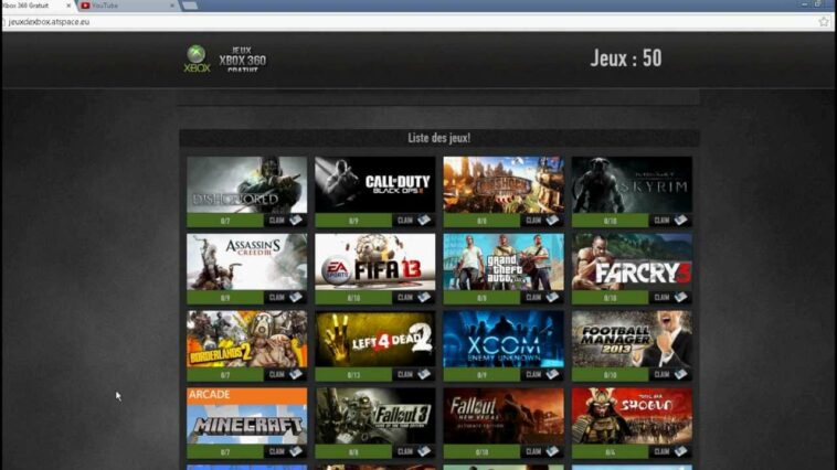 Comment faire pour telecharger des jeux de Xbox 360 ?