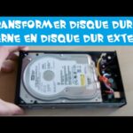 Comment faire pour transformer un disque dur interne en externe ?